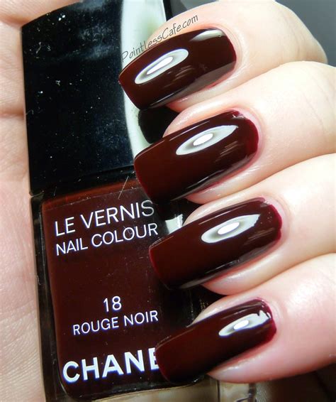 chanel rouge noir no 18